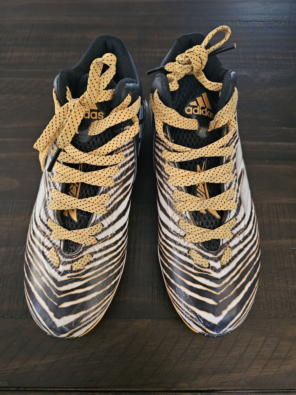 adidas Freak MD Zubaz Football Cleats Boys US 6